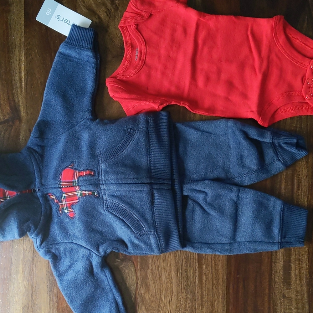NWT newborn boy 3 piece set